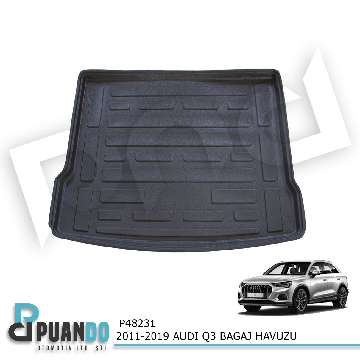 2011-2019 AUDI Q3 BAGAJ HAVUZU