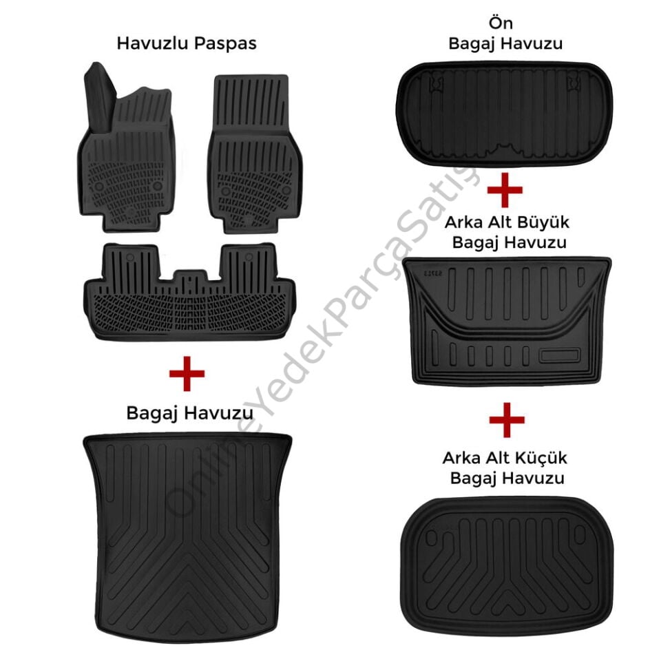 Tesla Model Y ( Juniper ) 2025 Sonrası Tüm Ürünler Tek Paket