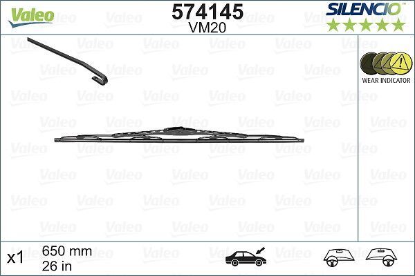 FORD TRANSIT V-347 06- SILECEK 6C11 17528 AA VALEO