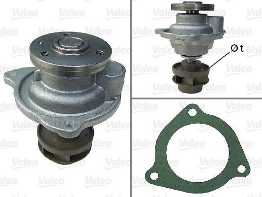 FORD FIESTA/KA 96- DEVIRDAIM 2S6G 8591 A1A VALEO