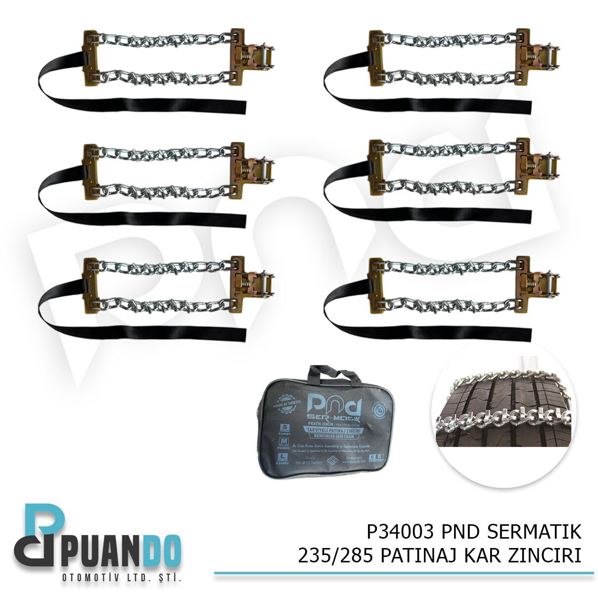 PND SERMATIK 235/285 PATINAJ KAR ZINCIRI - L