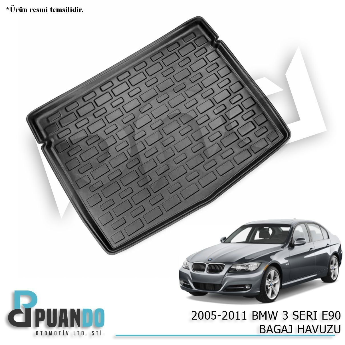 2005-2011 BMW 3 SERI E90 BAGAJ HAVUZU