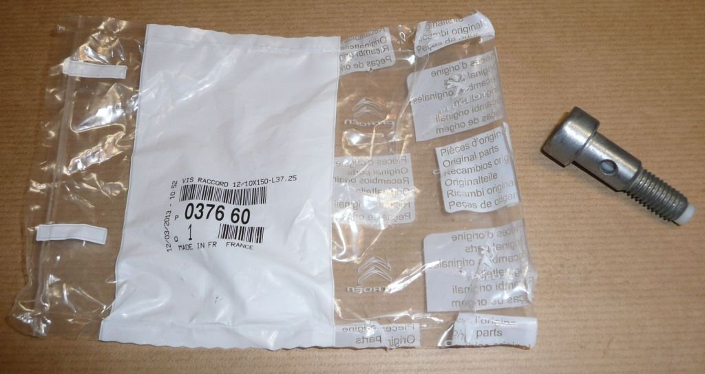 PSA TURBO YAG HORTUM VIDASI 5M5Q 6C712 BB OE-PSA