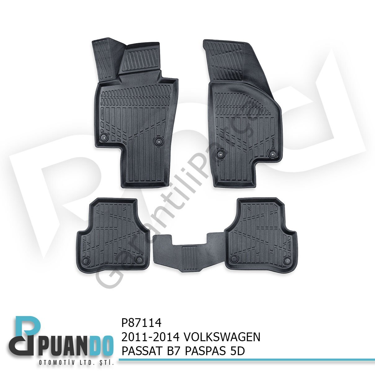 2011-2014 VOLKSWAGEN PASSAT B7 PASPAS 5D