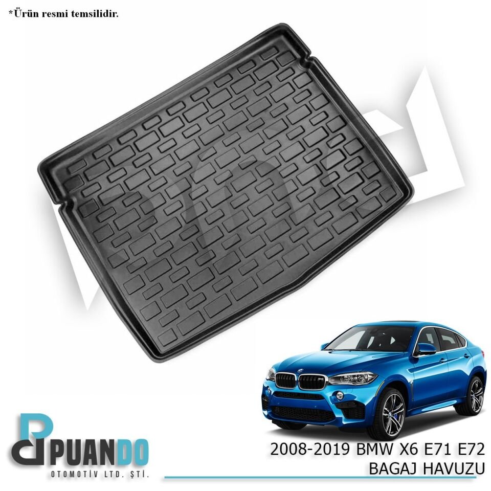 2008-2019 BMW X6 E71 E72 BAGAJ HAVUZU