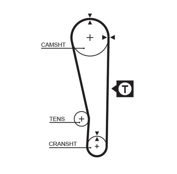 MAZDA 323 (BG) 90-94 TRIGER KAYISI BP01-12-205B GATES