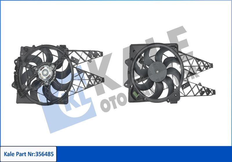 FIAT DOBLO III 09- FAN MOTORU 51821155 KALE