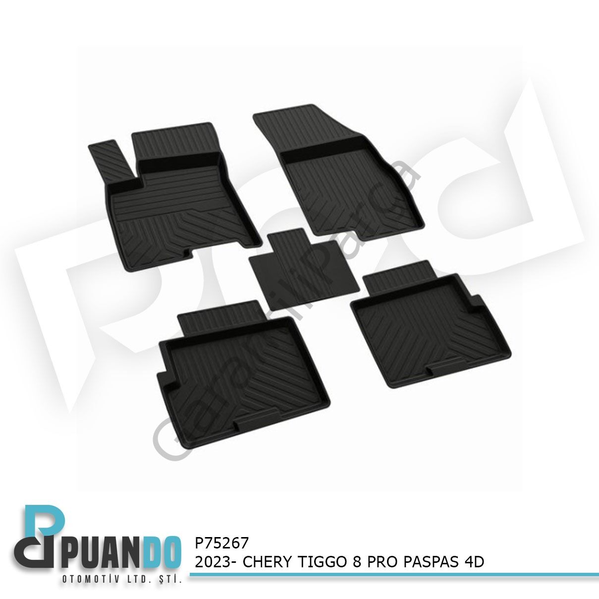 2023- CHERY TIGGO 8 PRO PASPAS 4D SIYAH