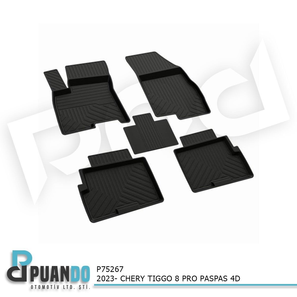 2023- CHERY TIGGO 8 PRO PASPAS 4D SIYAH