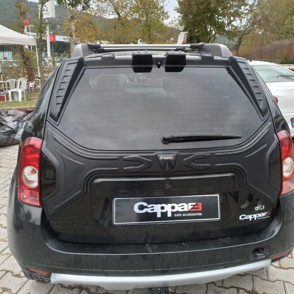 Dacia Duster 2010-2017 Yıl Aralığı Uyumlu Arka Cam Spoyler 3 Parça