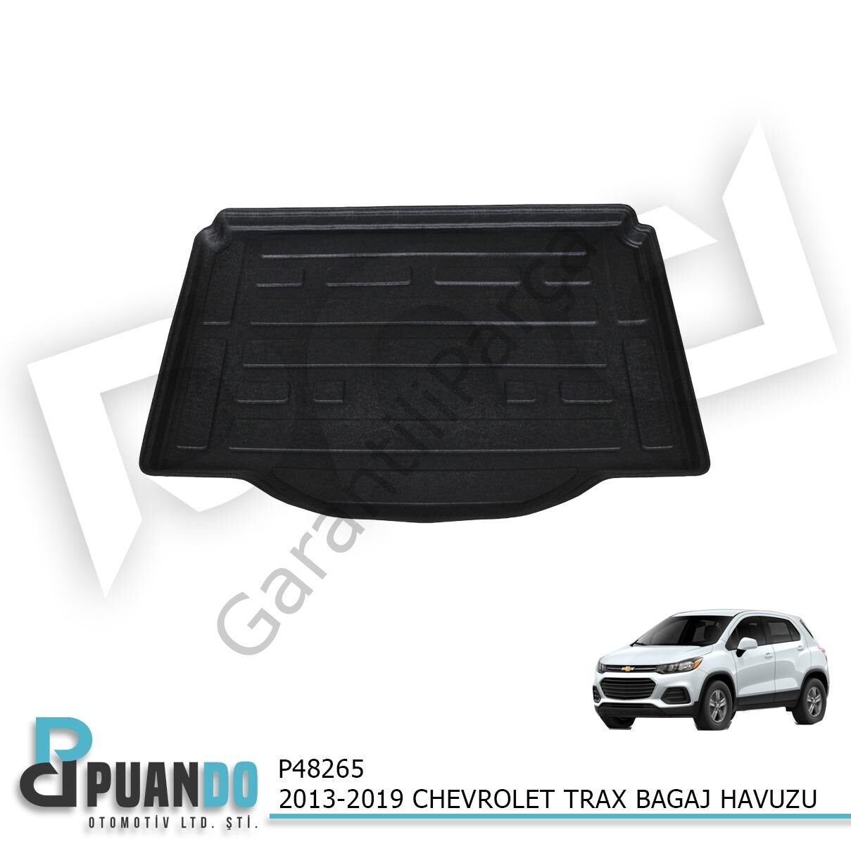 2013-2019 CHEVROLET TRAX BAGAJ HAVUZU