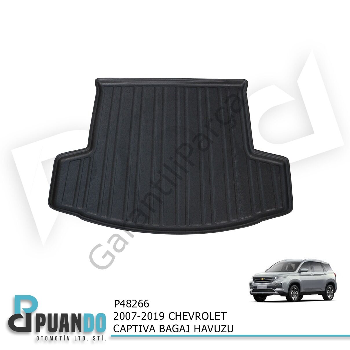 2007-2019 CHEVROLET CAPTIVA BAGAJ HAVUZU
