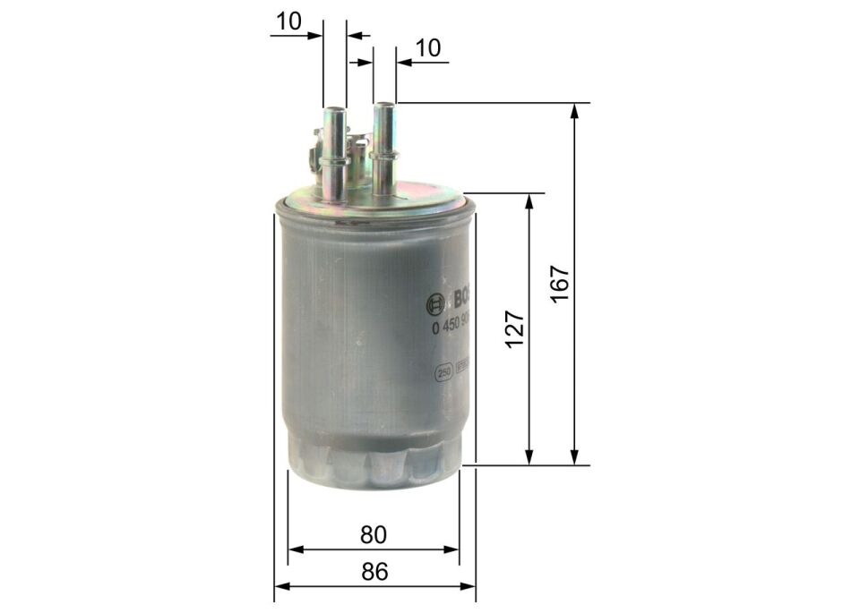 FORD CONNECT/FOCUS 02-06 YAKIT FILTRESI 2S41 9155 AB BOSCH