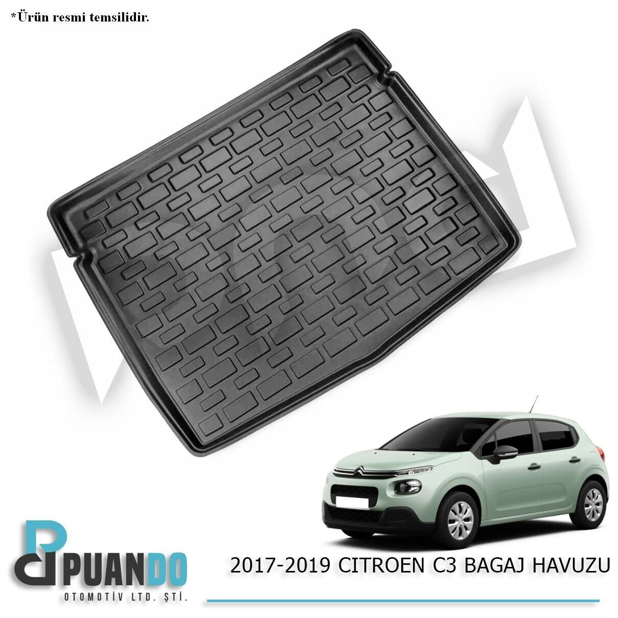 2017-2019 CITROEN C3 BAGAJ HAVUZU