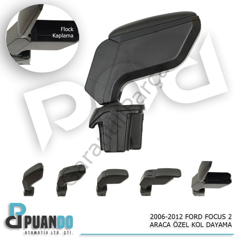 2006-2012 FORD FOCUS 2 ARACA OZEL KOL DAYAMA SIYAH