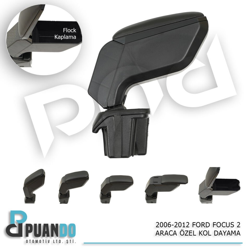 2006-2012 FORD FOCUS 2 ARACA OZEL KOL DAYAMA SIYAH