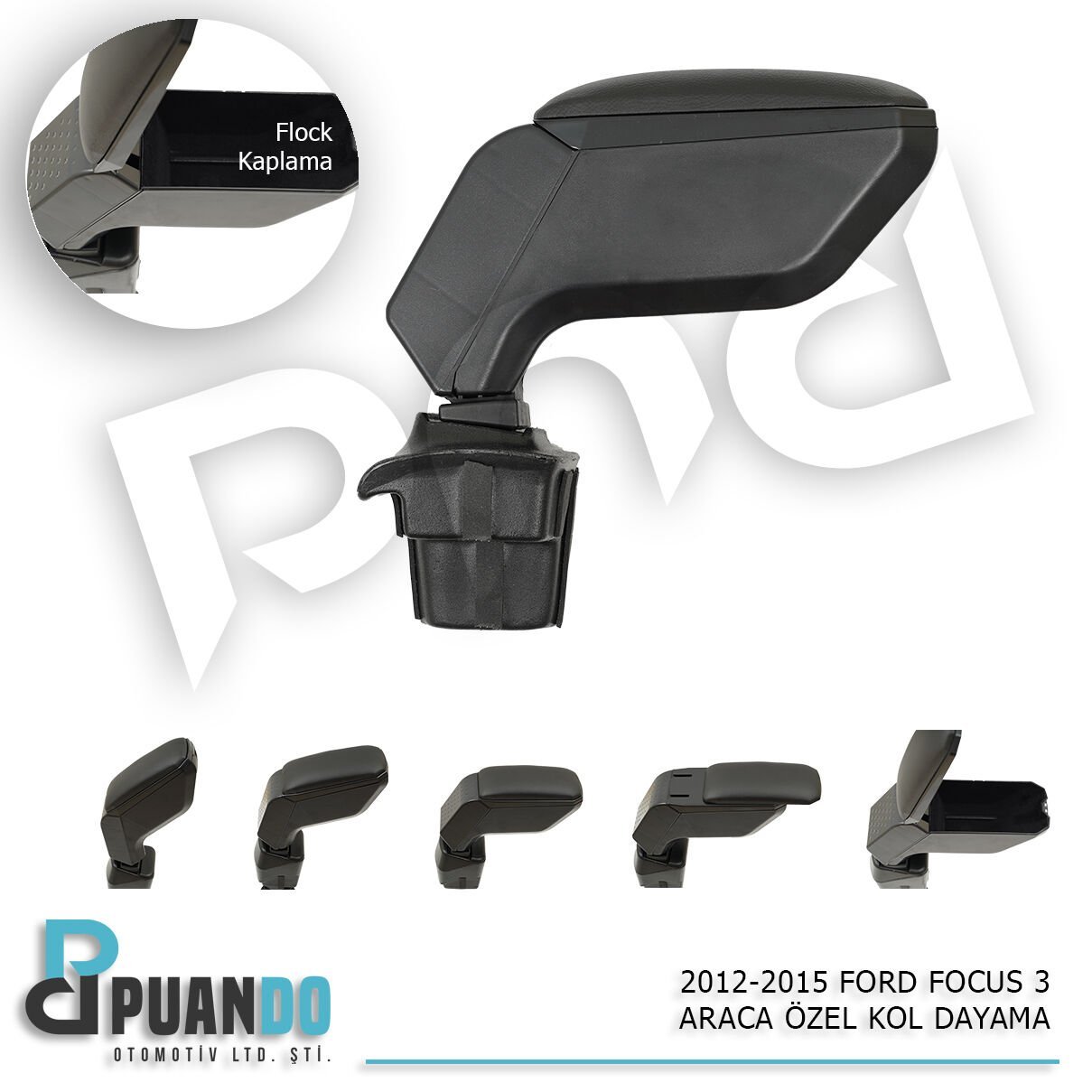 2012-2015 FORD FOCUS 3 ARACA OZEL KOL DAYAMA SIYAH