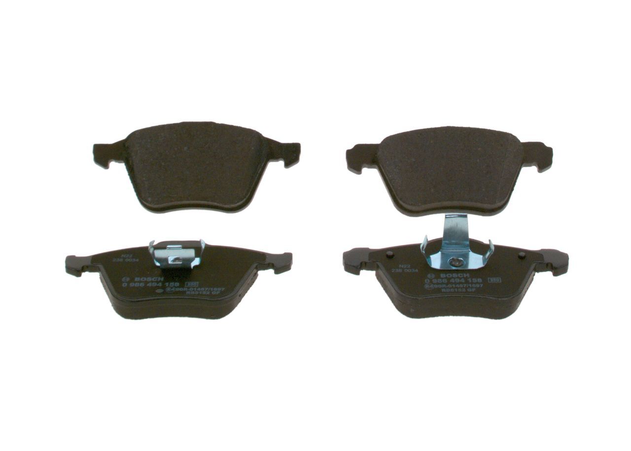 VOLVO S60/S80/V70/XC90 02- FREN BALATASI ÖN 30793231 BOSCH