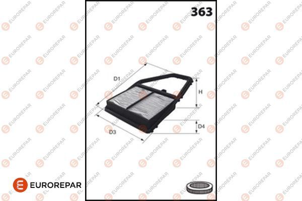 HONDA CIVIC 01-05 HAVA FILTRESI 17220-PLC-Y00 EUROREPAR