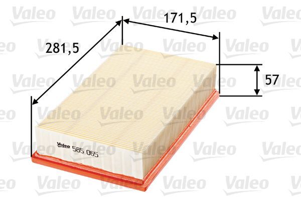 FORD FOCUS/C-MAX 03-10 HAVA FILTRESI 3M51 9601 BA VALEO
