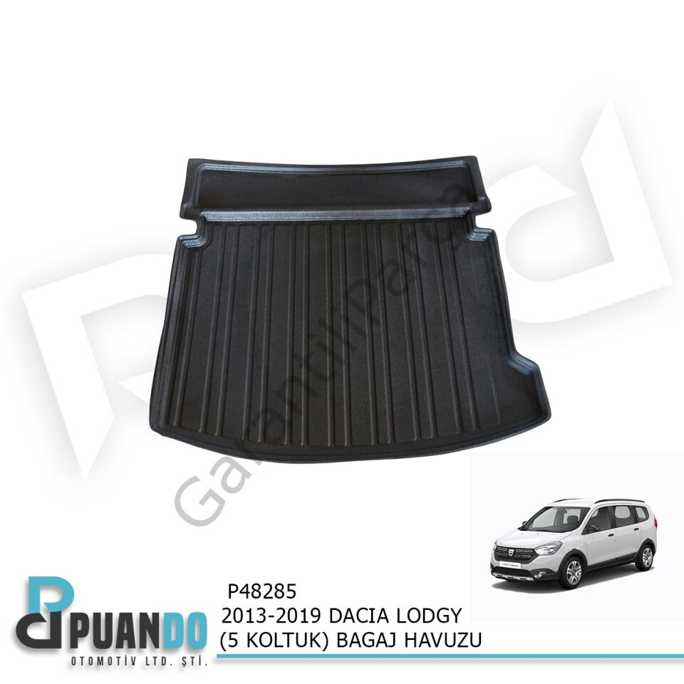 2013-2019 DACIA LODGY (5 KOLTUK) BAGAJ HAVUZU