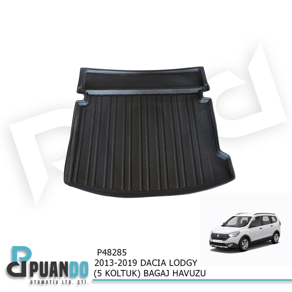 2013-2019 DACIA LODGY (5 KOLTUK) BAGAJ HAVUZU