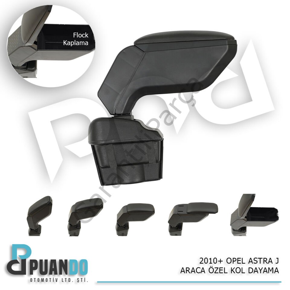 2010+ OPEL ASTRA J ARACA OZEL KOL DAYAMA SIYAH