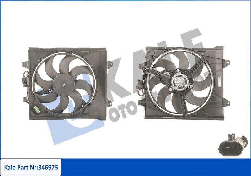 FIAT 500 FORD KA 07- FAN MOTORU 51787116 NRF