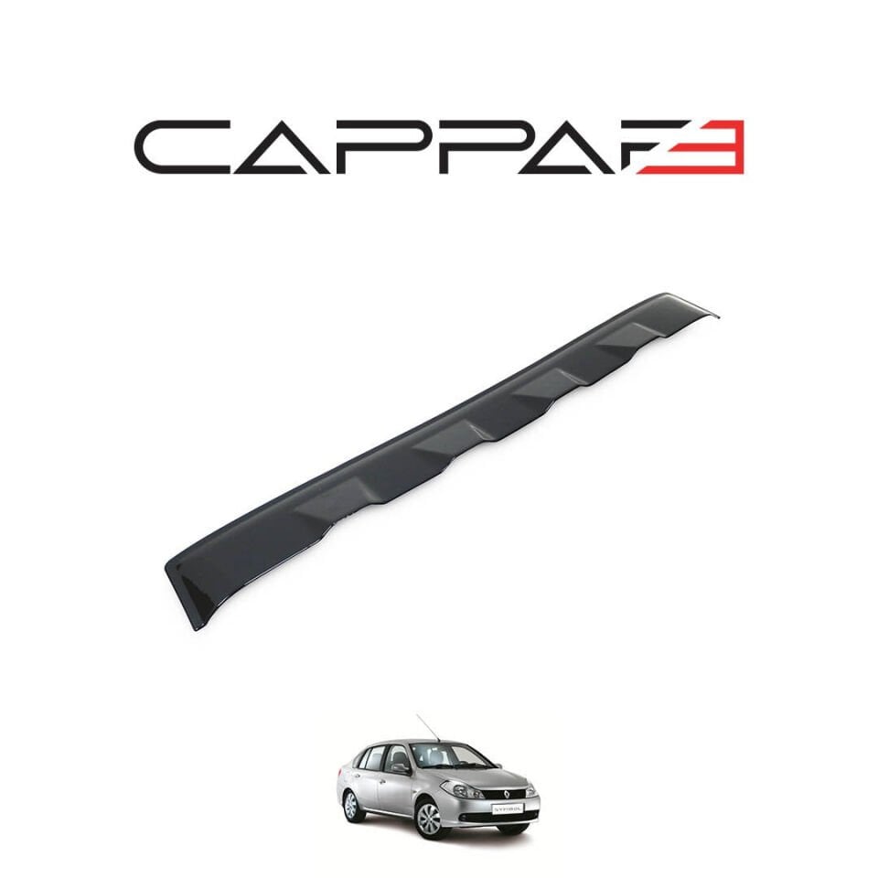 Renault Symbol 2009-2013 Yıl Aralığı Uyumlu Arka Cam Spoyler