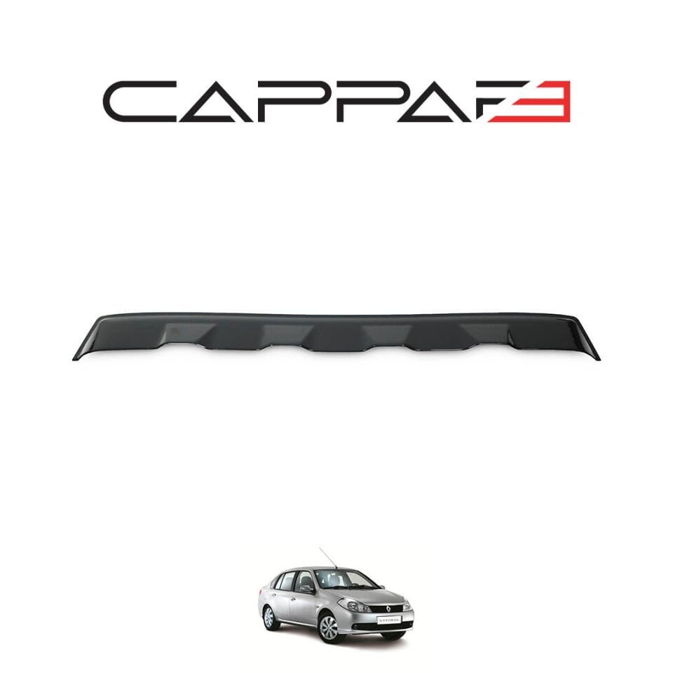 Renault Symbol 2009-2013 Yıl Aralığı Uyumlu Arka Cam Spoyler