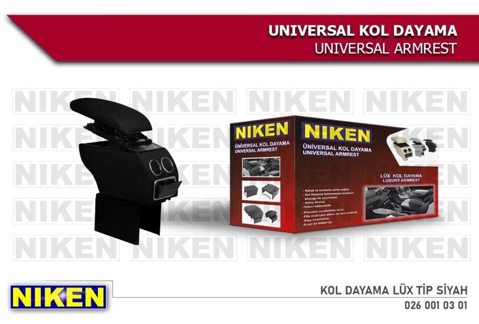 KOL DAYAMA LÜX TİP SİYAH