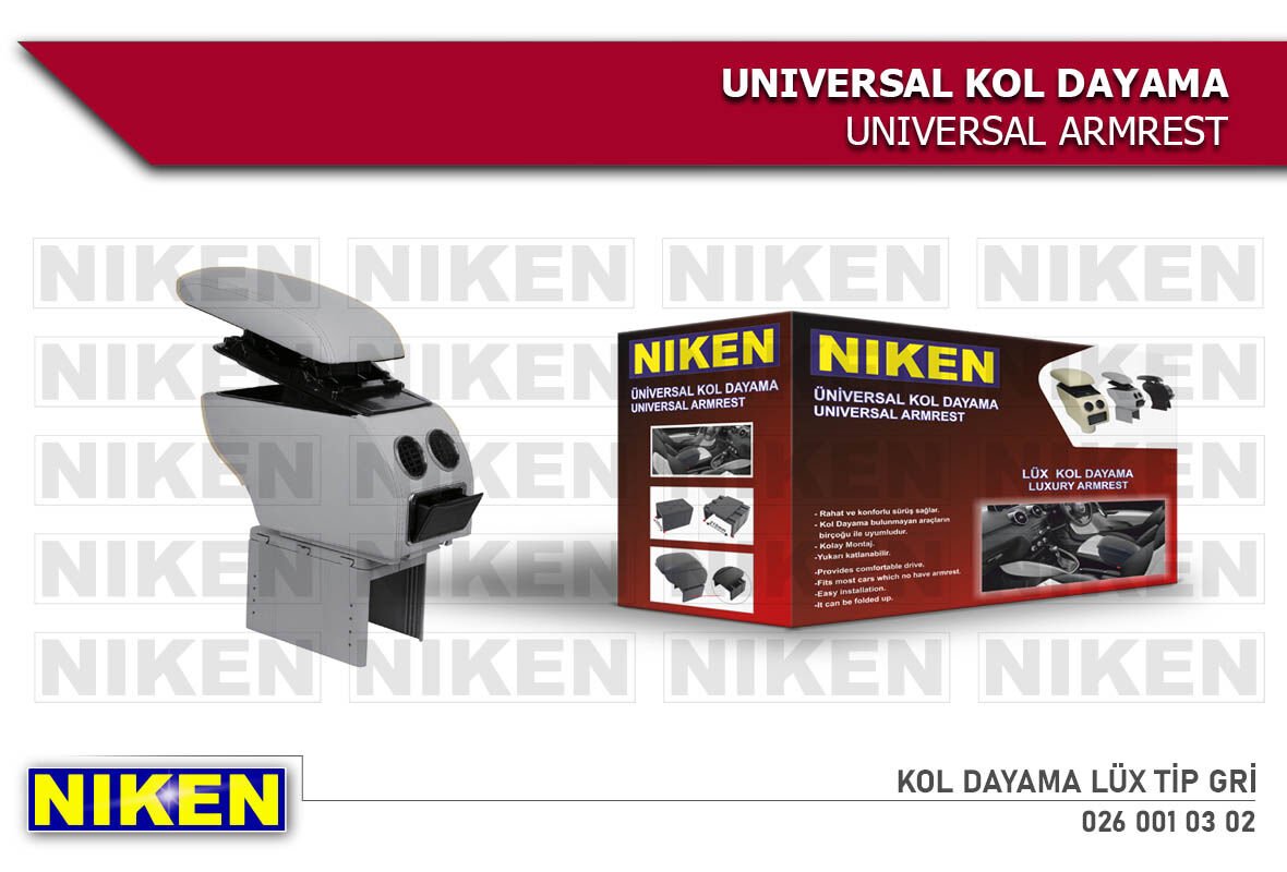 KOL DAYAMA LÜX TİP GRİ