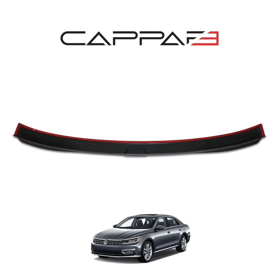 Volkswagen Passat 2015- Yılı ve Sonrası Uyumlu Arka Bagaj Üstü Spoyler