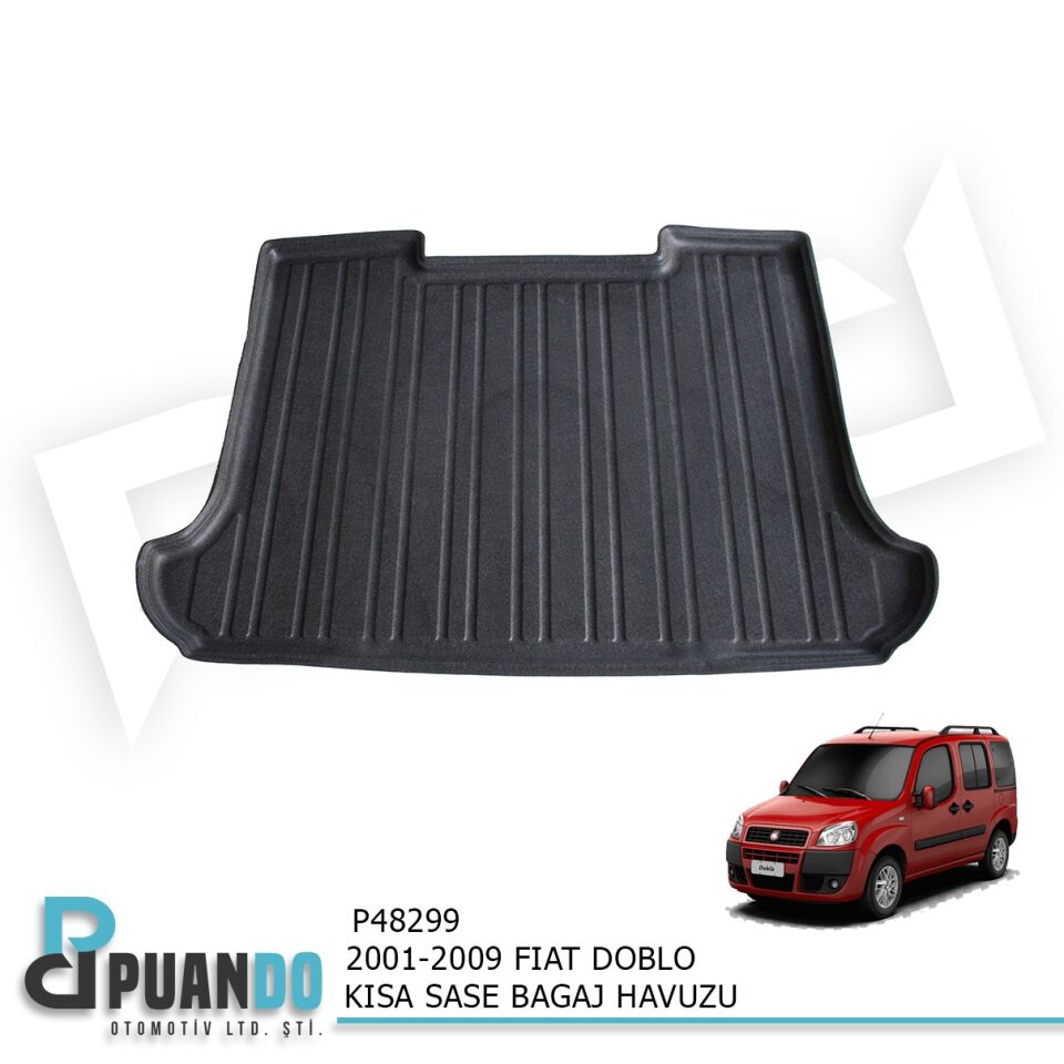 2001-2009 FIAT DOBLO KISA SASE BAGAJ HAVUZU