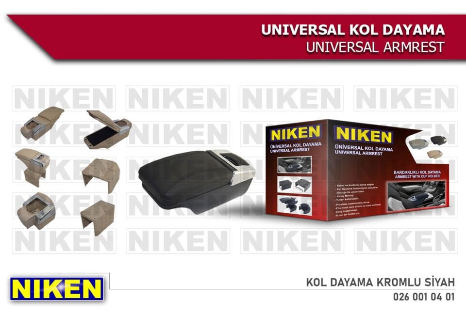 KOL DAYAMA KROMLU SİYAH