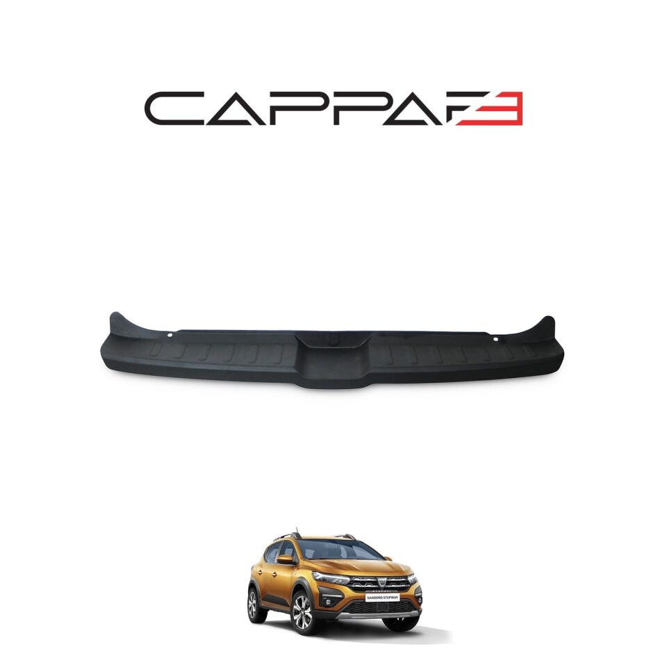 Dacia Sandero 2021- Yılı ve Sonrası Uyumlu Arka Tampon Eşiği Mat