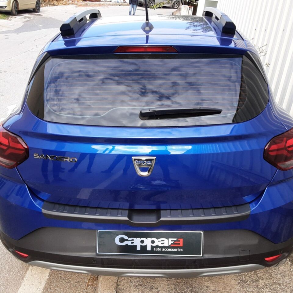 Dacia Sandero 2021- Yılı ve Sonrası Uyumlu Arka Tampon Eşiği Mat