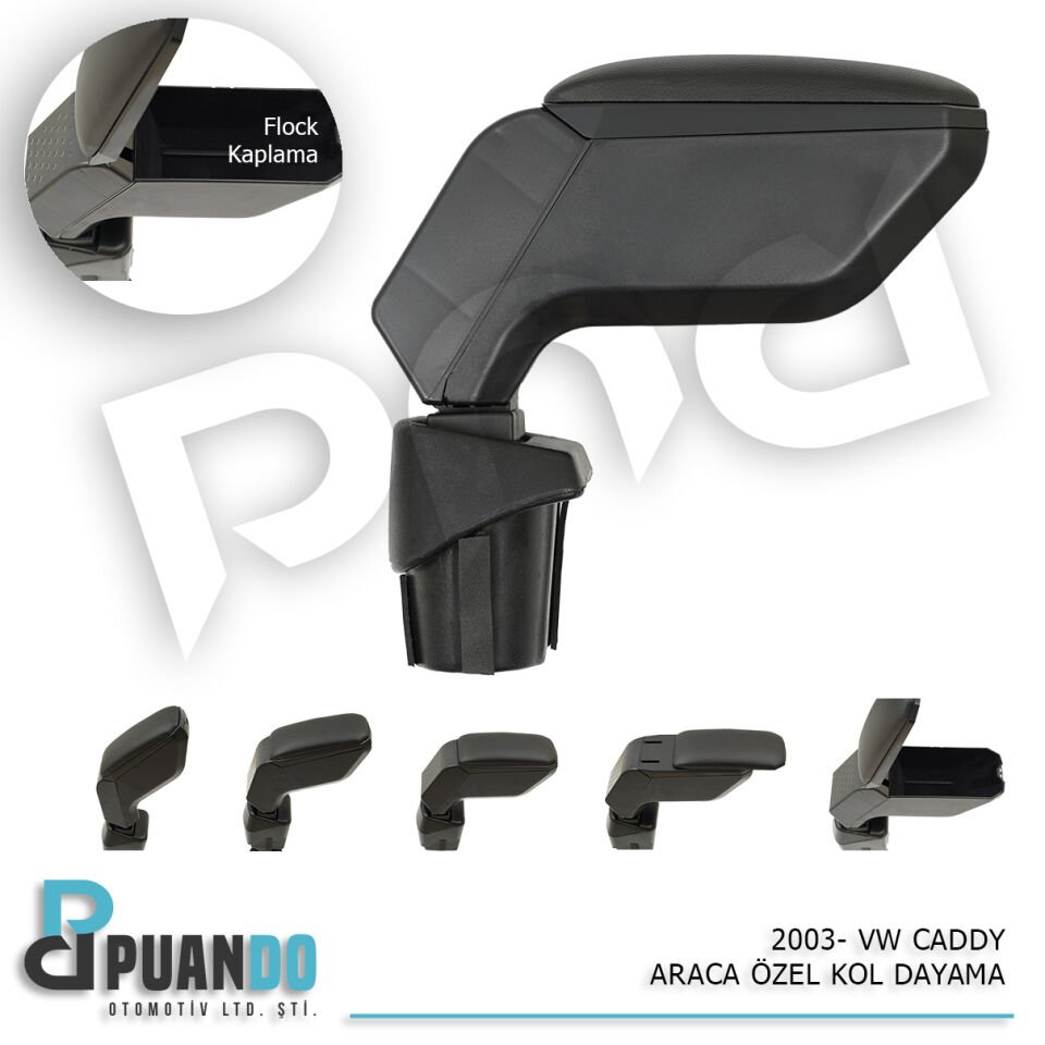 2003+ VW CADDY ARACA OZEL KOL DAYAMA SIYAH