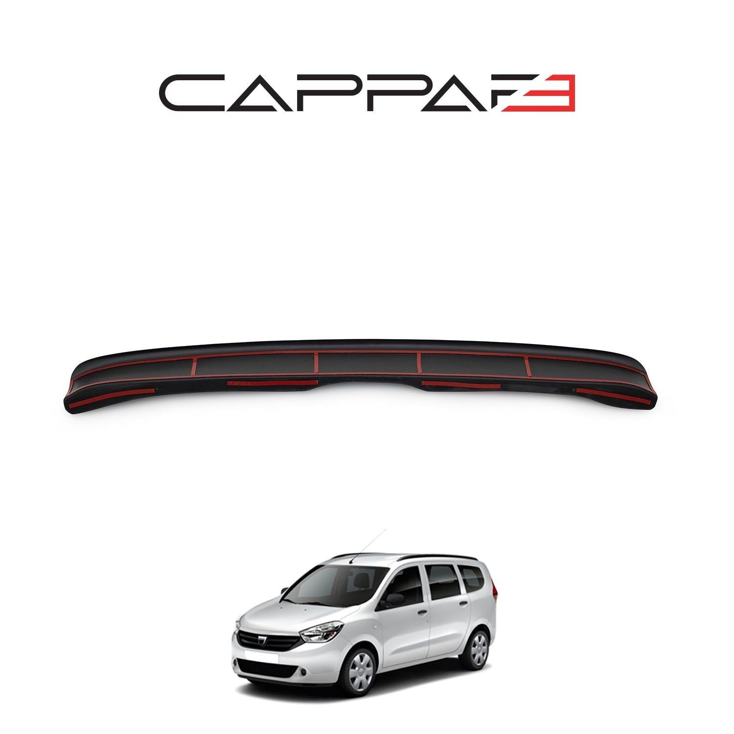 Dacia Lodgy 2013- Yılı ve Sonrası Uyumlu Arka Tampon Eşiği Parlak