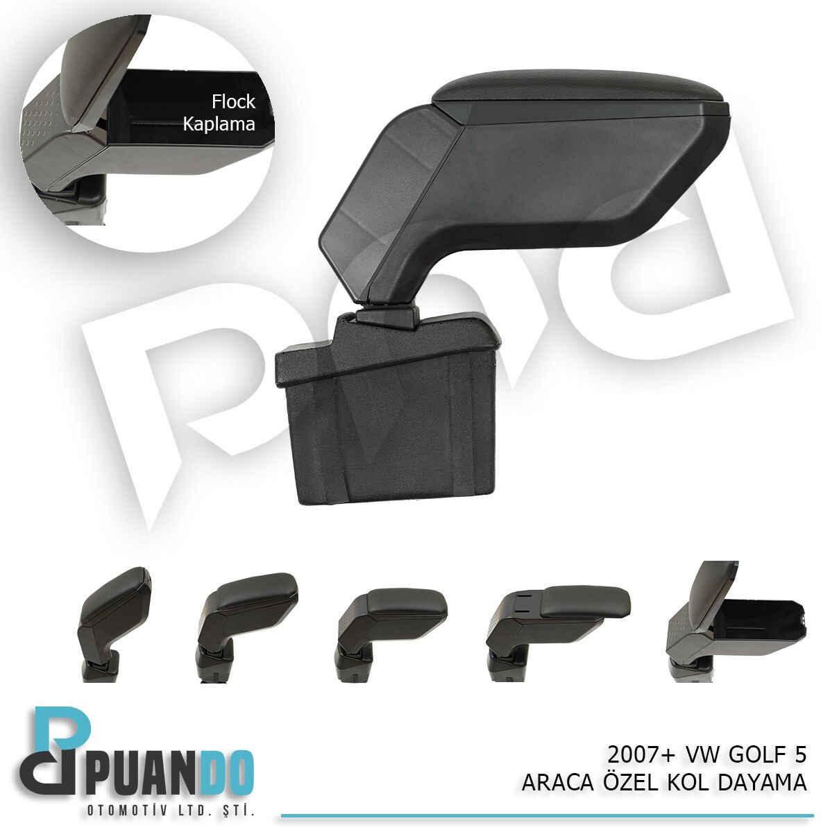 2004-2007 VW GOLF 5 ARACA OZEL KOL DAYAMA SIYAH