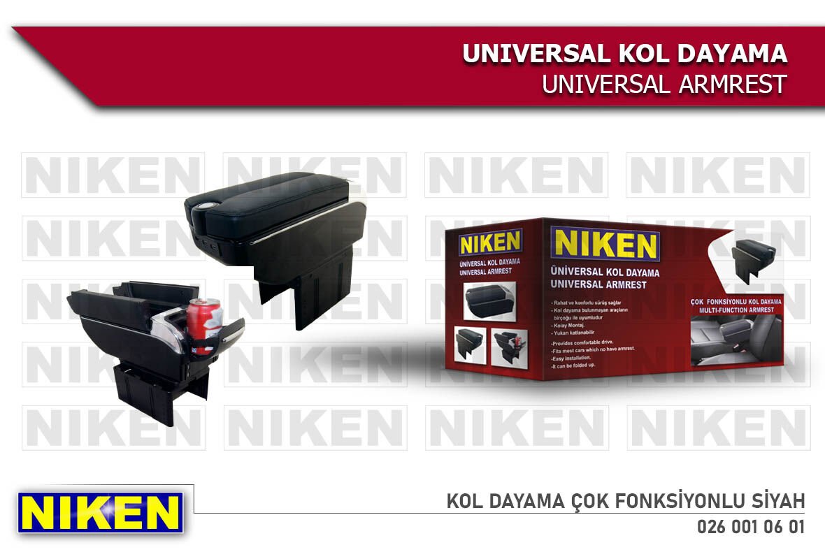 KOL DAYAMA ÇOK FONKSİYONLU SİYAH