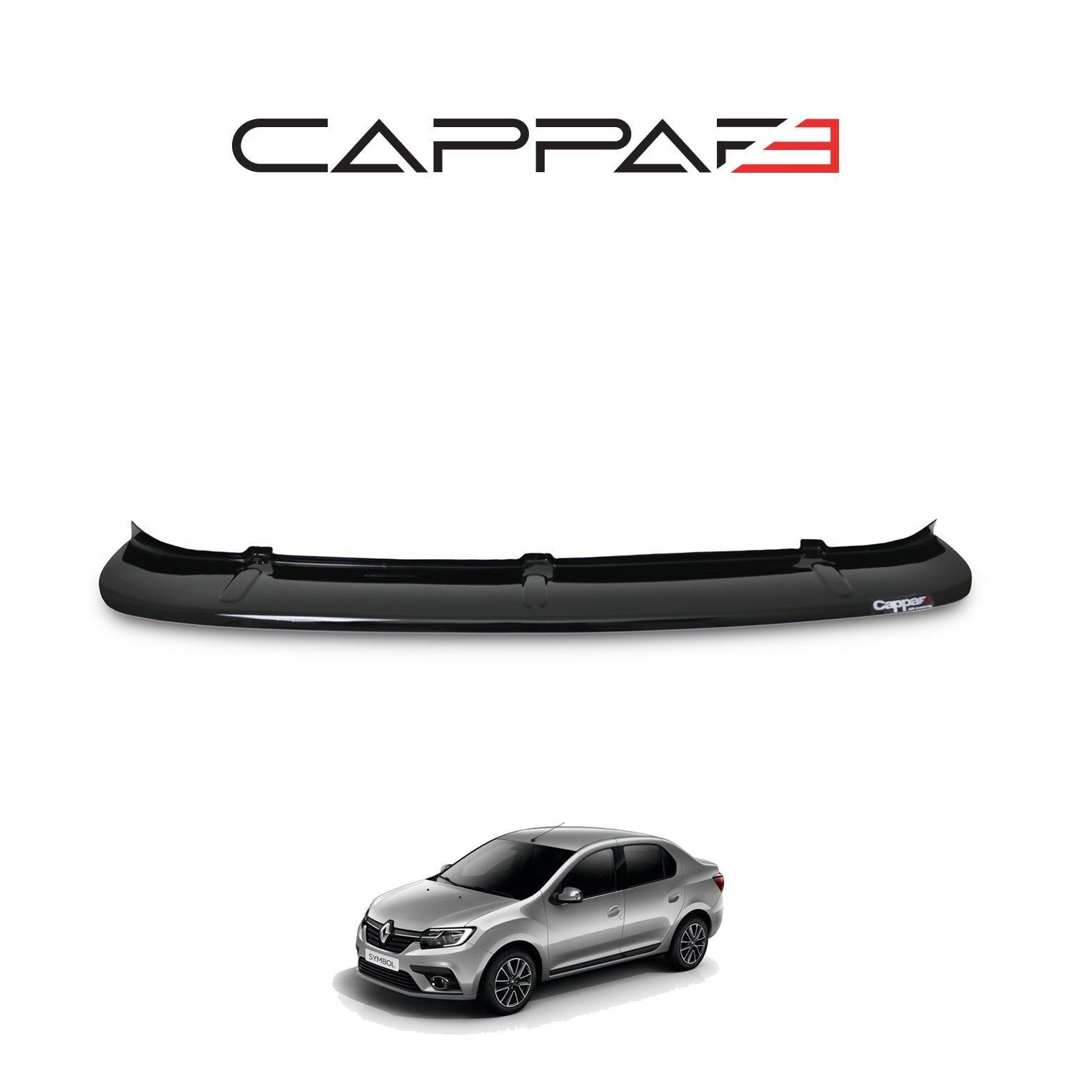 Renault Symbol 2013- Yılı ve Sonrası Uyumlu Arka Tampon Eşiği Parlak