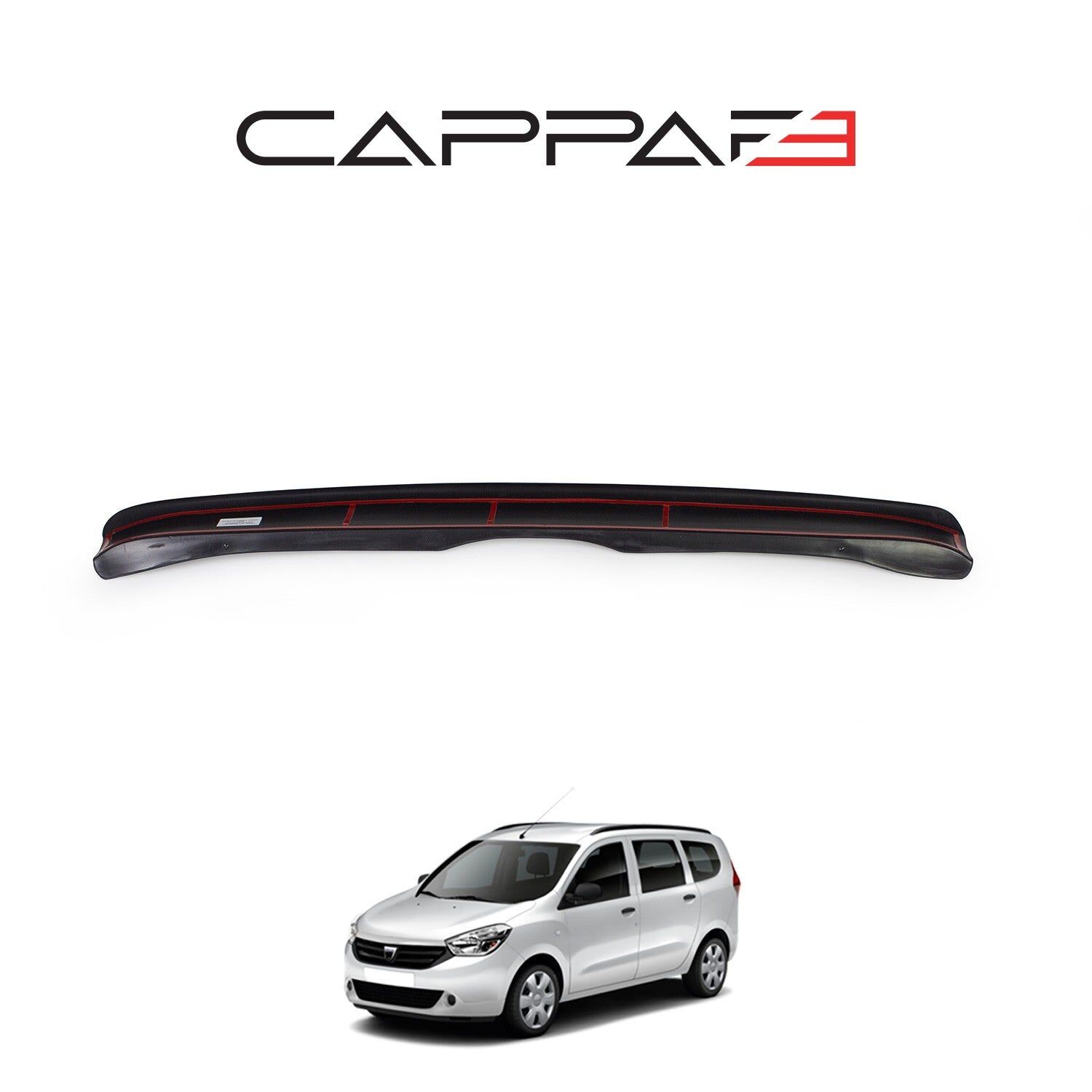 Dacia Lodgy 2013- Yılı ve Sonrası Uyumlu Arka Tampon Eşiği Mat