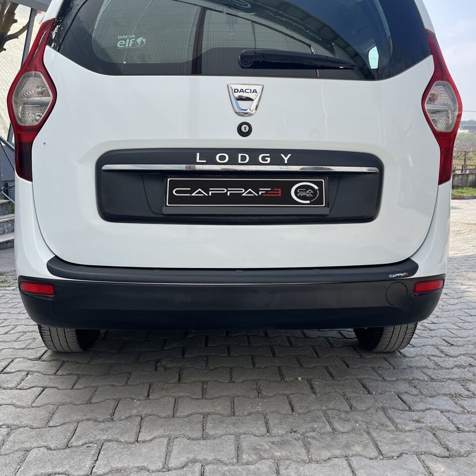 Dacia Lodgy 2013- Yılı ve Sonrası Uyumlu Arka Tampon Eşiği Mat