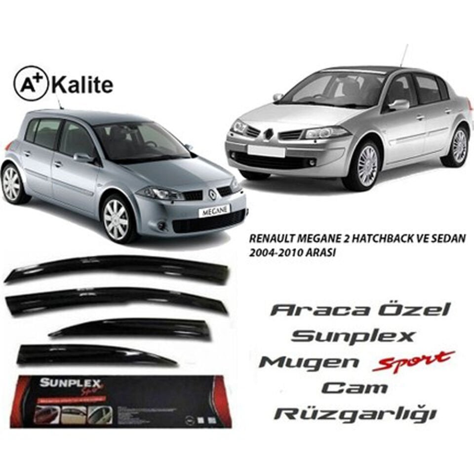 OPEL ASTRA H 2004-2013 MUGEN CAM RÜZGARLIĞI 4PRÇ