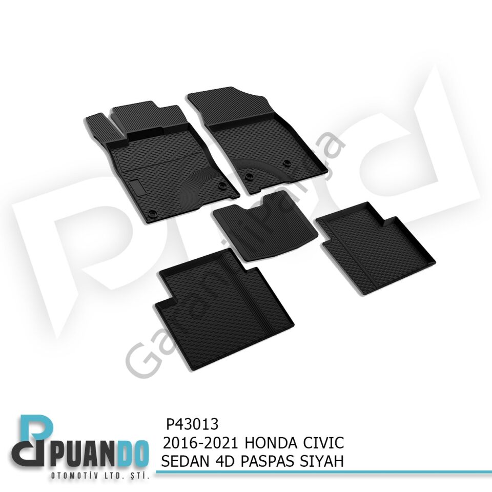 2016-2021 HONDA CIVIC SEDAN 4D PASPAS SIYAH