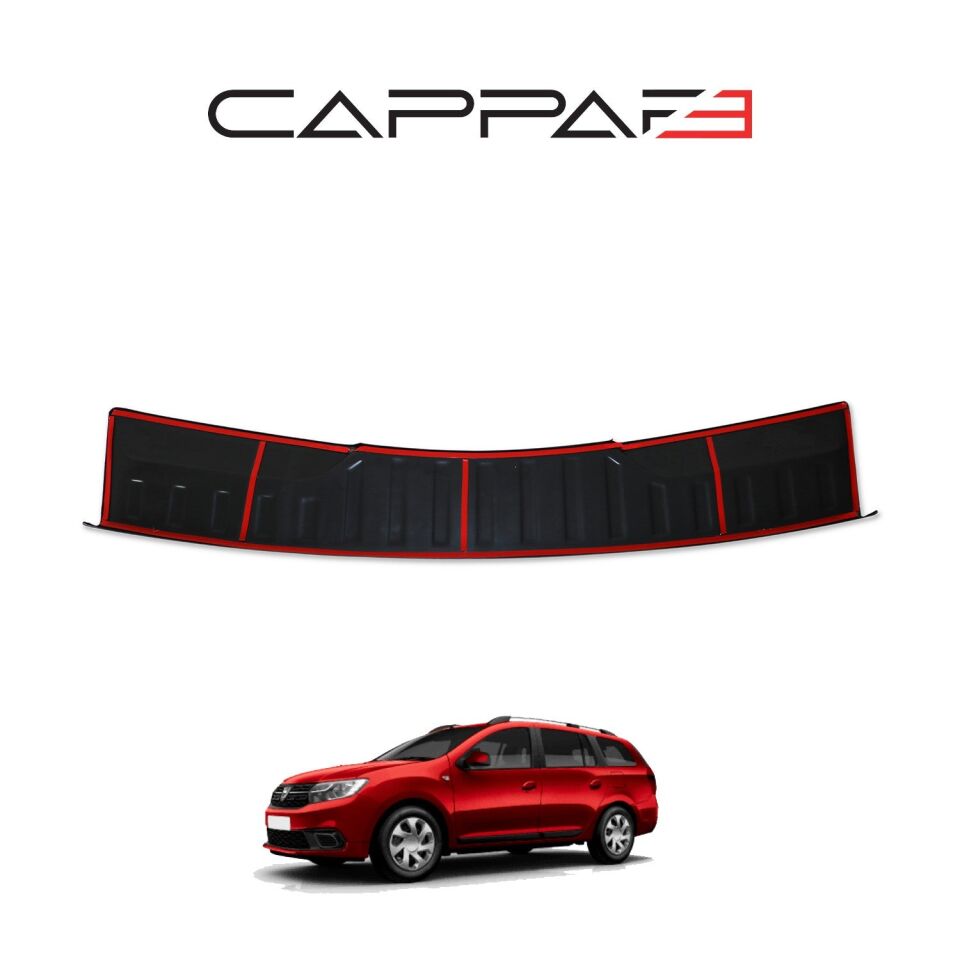 Dacia Logan Mcv 2013-2021 Yıl Aralığı Uyumlu Arka Tampon Eşiği Parlak