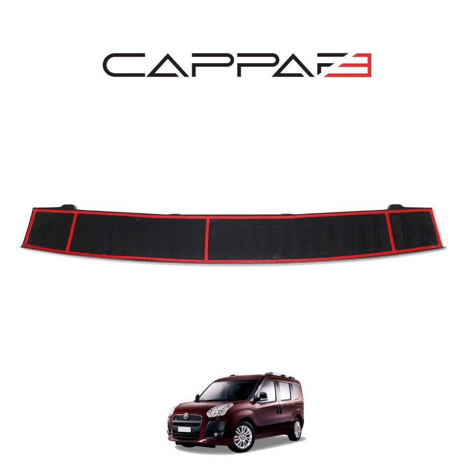 Fiat Doblo 2010-2023 Yıl Aralığı Uyumlu Arka Tampon Eşiği Mat