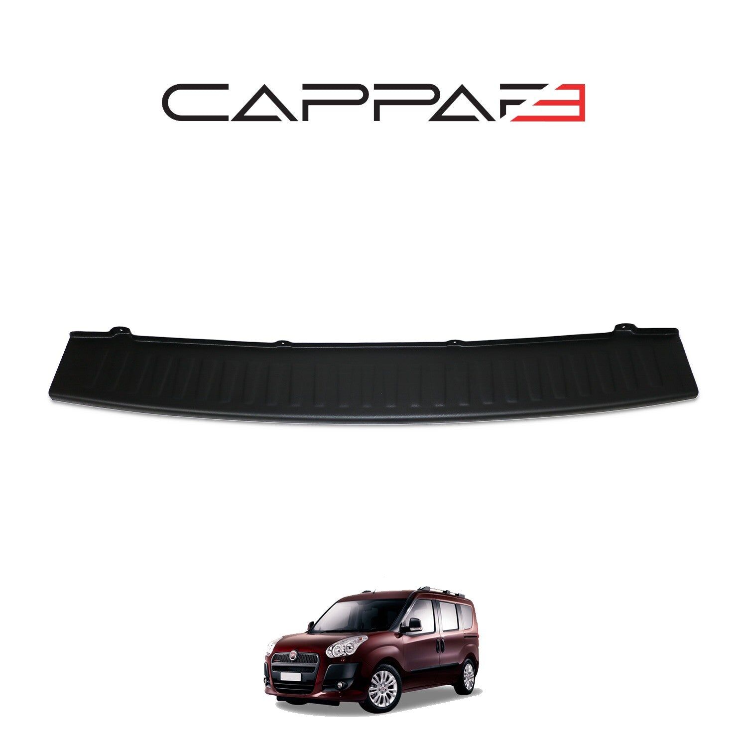 Fiat Doblo 2010-2023 Yıl Aralığı Uyumlu Arka Tampon Eşiği Mat