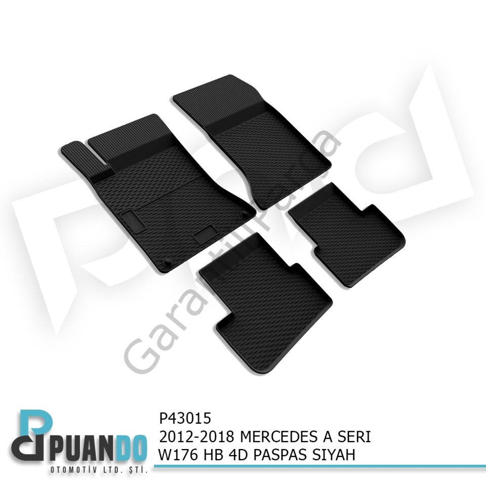 2012-2018 MERCEDES A SERI W176 HB 4D PASPAS SIYAH